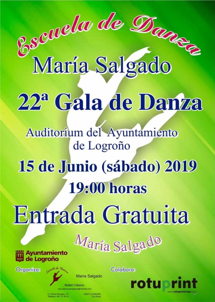 Gala de danza Auditorio de Logroño